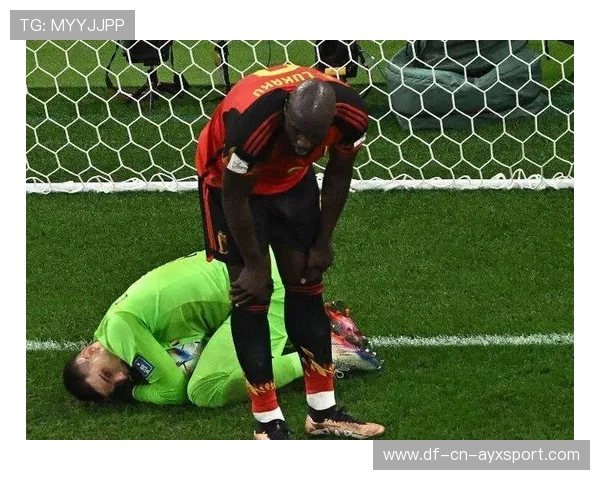 卢卡库禁区外突然起脚，力量型进攻让比利时气势上扬